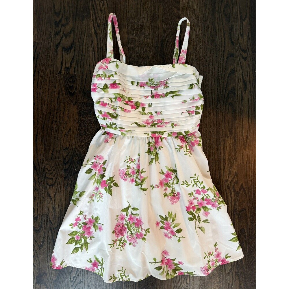 Altar’d State Women’s Fushia Floral Hannah Mini Dress Size S Small NWT